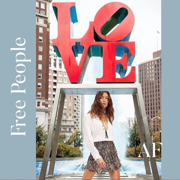 FREE PEOPLE SATURDAY SUN MINI SKIRT NEW - Picture 10 of 11